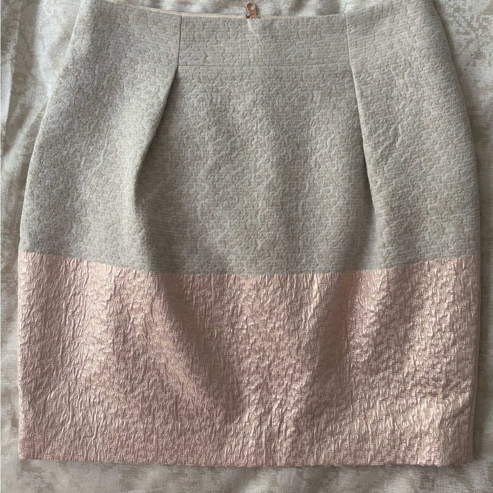 Ted Baker Two-Tone Mini Skirt